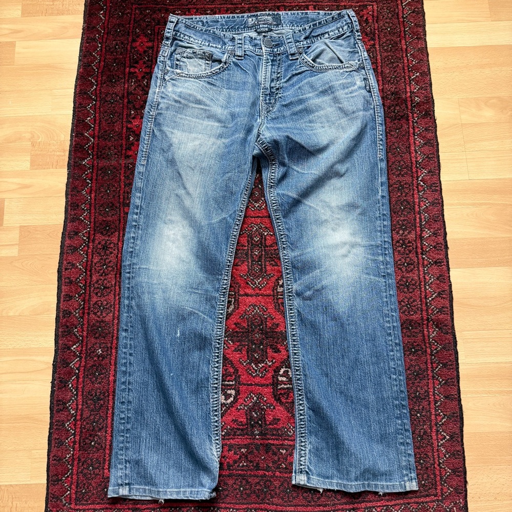 Silver Jeans Washed Denim “Gordon” Men’s Size 32x32